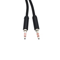 Câble audio en nylon tressé mâle 3.5MM, haute qualité, usine chinoise
