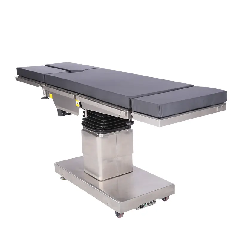 Низкая цена, Электрический Регулируемый C-arm, совместимый с рентгеновским излучением, хирургический операционный стол для общей хирургии
