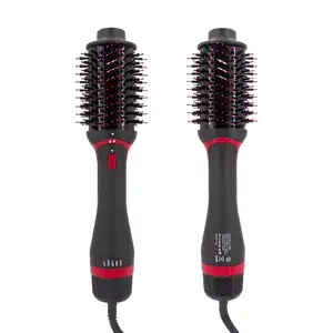 Curdos Escova De Ar Quente One-Step Secador De Cabelo E Volumizer Styler Escova Secador De Cabelo Profissional 1200W Secadores