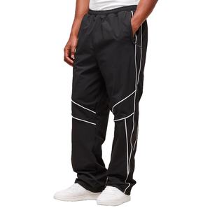 Pantalons décontractés de haute qualité pour hommes, été et automne, coupe droite ample, tendance décontractée, simples et rayés, pantalons pour hommes - Product Image 3