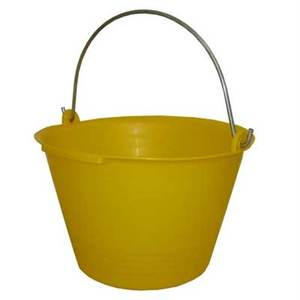 Secchio da muratore 'EXTRA' 12 LT Colore Giallo - Product Image 2