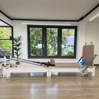 Réformateur de Pilates professionnel équipement de réformateur de Pilates de Fitness commercial matériel en aluminium