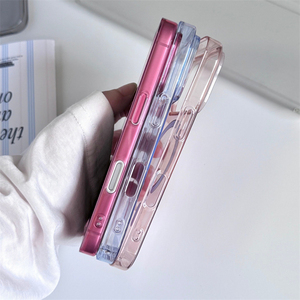 เคสโทรศัพท์แม่เหล็กแบบแข็งบางพิเศษสำหรับ iPhone 18 Pro Max 17 16 Pro Max 15 14 ป้องกันเหลือง ใส กันกระแทก - Product Image 3