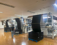 Machine à ourler automatique pour rideaux de grande largeur, solution intelligente avec couture stable et économie de main-d'œuvre pour la fabrication de rideaux