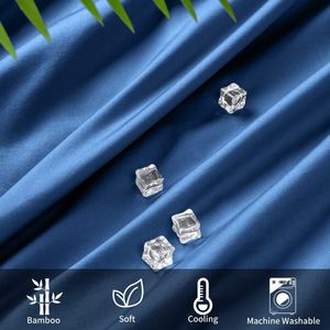 كلودلاند ورقة تأريض خيزران طقم صفائح خيزران عضوية طقم صفائح خيزران أسود - Product Image 3