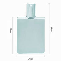 Planche à découper pliable multifonctionnelle Schneidebrett Planche à découper pliable en plastique pour accessoires de cuisine