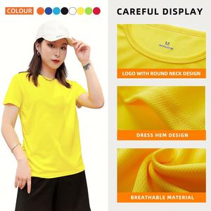 Design Unisex Shirt Causal Daily Sport Breathable Polyester Custom Logo Embroidery Silk Print Sport Short Custom - Product Image 4