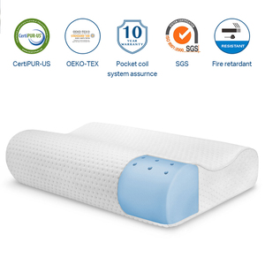 Almohada de <span class=keywords><strong>Espuma</strong></span> Viscoelástica para Dormir, Almohada Ajustable para Dormir de Lado, Puede Usarse para el Dolor de Cuello y Soporte Cervical, Almohadas para Dormitorio - Product Image 2