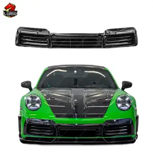 K Style Carbon Fiber Front Bumper For Porsche 911 Series 991 992