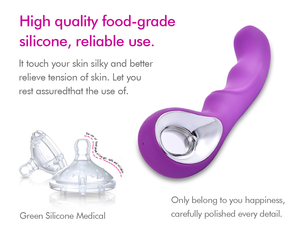 जी-स्पॉट Vibrators 10 गति यूएसबी रिचार्जेबल महिला हिल Clit संभोग धार मालिश थरथानेवाला खिलौने महिलाओं के लिए - Product Image 5