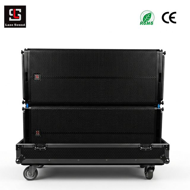 Top LA-6 Dual 12 Inch Professional Audio Speaker Active pa Speaker Passive Line Array Speaker System