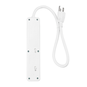 Regleta de Enchufes PLUGTUL HT-H4A1 de 4 Tomas <span class=keywords><strong>con</strong></span> Interruptor Iluminado, 10 Pies de Cable, 15A, ABS y Cobre, Uso Residencial - Product Image 5