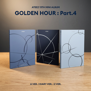 ATEEZ [GOLDEN HOUR PART.4] (Versión Normal) CD Música Pop Coreana en Coreano, Papel y Plástico para Todas las Edades - Product Image 3