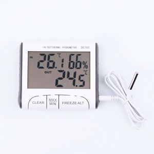 DC103 Indoor En Outdoor Thermometer Draagbare Temperatuur En Vochtigheid <span class=keywords><strong>Meter</strong></span> Met Probe - Product Image 1