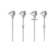 Capteur thermocouple RTD en acier inoxydable anti-explosion haute température, type S J K Pt100 pour la surveillance des processus industriels