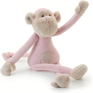 Peluches singes ultra-douces avec bras et jambes longs articulés, animaux en peluche câlins pour <span class=keywords><strong>la</strong></span> décoration de chambre d'enfant sur le thème de <span class=keywords><strong>la</strong></span> jungle - Product Image 1