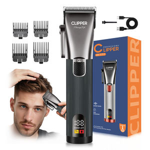 USB Rechargeable Personal Care Shaver Set Electric Haircut for Clipper Stainless Steel Blade English Operating for <strong>Home</strong> Use - Product Image 1