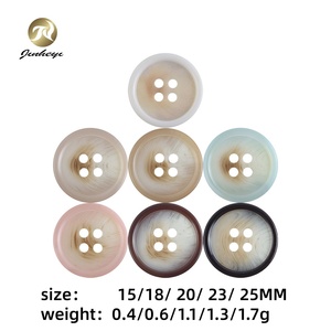 Horn Resin <strong>Button</strong> Four Holes Variety Colors Resin Plastic <strong>Button</strong> for Clothing Coat Shirt - Product Image 3