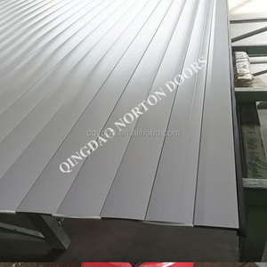 Tùy chỉnh điện Roll-up cửa nhôm Con lăn cửa gấp cán màn trập cho bên ngoài tầng hầm khách sạn trường sử dụng hoàn thành - Product Image 2