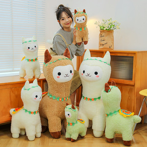Muñeco de Peluche de Alpaca Suave y Adorable, Juguete de Peluche Personalizado, Animales de Peluche Rellenos de Algodón PP, Juguetes de Peluche Navideños para Niños, Muñecos de Peluche al por Mayor - Product Image 5