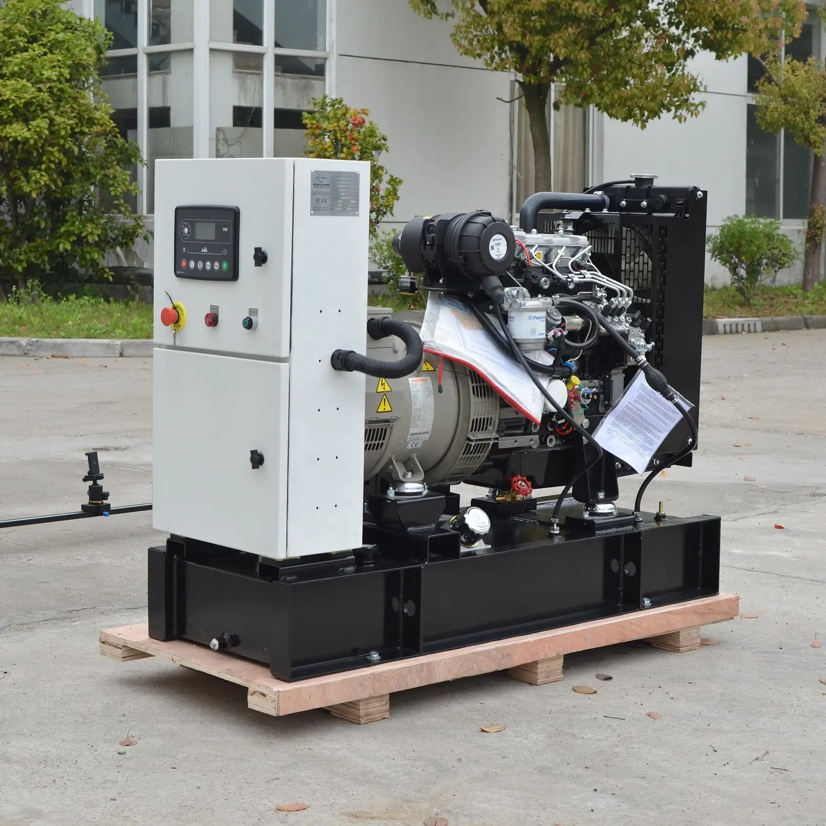 UK-Perkins 8 9 10 12 kw silent generator 10 13 15 kva diesel generator set