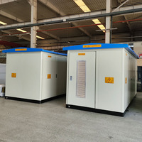 Transformateur compact pour extérieur, monté sur socle, en acier laminé à froid/galvanisé, avec prises de courant personnalisables, haute tension