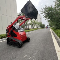 Mini-chargeuse compacte sur roues avec tarière pour projets agricoles – Fabricant d'origine