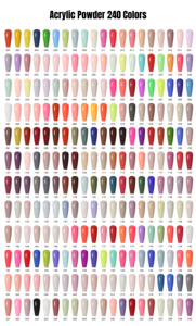 Poudre acrylique pour ongles en gros, couleurs tendance pour salon de manucure, 0,5 oz, livraison rapide - Product Image 6