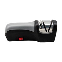 Affûteur de couteaux électrique automatique à 2 étapes au design intelligent et tendance avec guide d'affûtage manuel pour la cuisine familiale