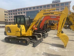 Excavatrice sur chenilles Komatsu Pc56 d'occasion, excavatrice Komatsu, excavatrice sur chenilles d'occasion, excavatrice 130/160/200/220, moteur Komatsu - Product Image 2