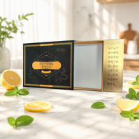 Boîtes d'emballage en carton fantaisie personnalisées avec tiroir pour produits agricoles dérivés, avec marquage à chaud