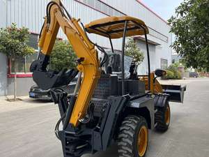 Miniexcavadora Retroexcavadora Multifuncional 4x4 Nueva de Fábrica a Precio Directo de Fábrica con Alta Estabilidad - Product Image 5