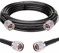 Câble coaxial RG213 N-Type vers BNC mâle à faible perte pour communication