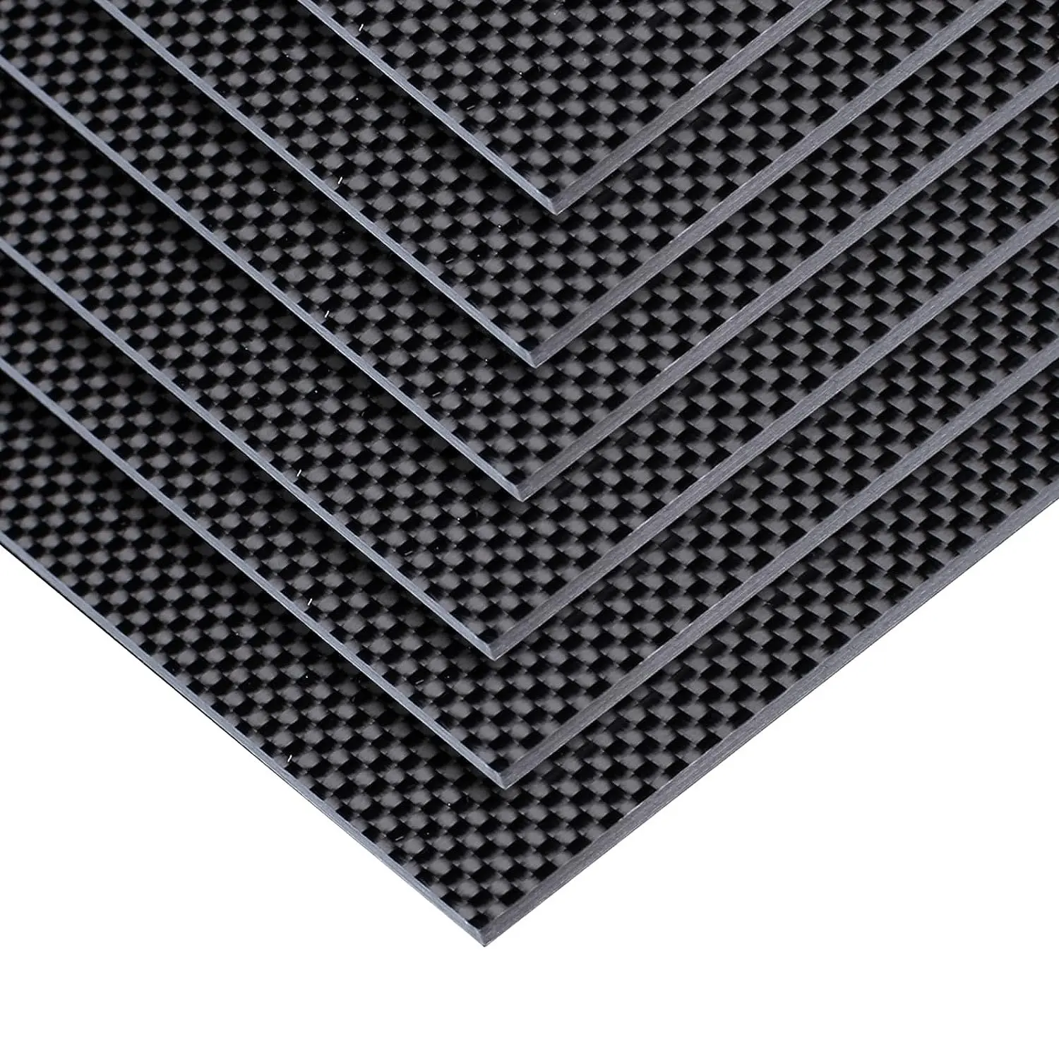 Fabrika 3k karbon fiber levha 500*500mm dövme 100% karbon fiber plaka duvar paneli