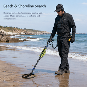 Détecteur de métaux professionnel SXJSTC-II avec bobine de 26 cm et performance étanche jusqu'à 70 m avec étui de protection SXJSTC-II - Product Image 1