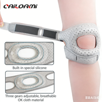 Sangle rotulienne professionnelle pour le soutien du genou lors des activités sportives |   Coussin de pression ajustable pour les tendons, pour soulager la douleur au genou et la protection