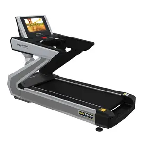 Badan yang kuat kualitas tinggi dapat dilipat profesional 3.0HP gym kelas besar peralatan kebugaran lari treadmill semi komersial