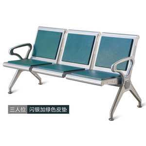 Sillas de espera Bao Xian Row BX-T63P con estructura de acero y reposabrazos para áreas de espera de aeropuertos y hospitales - Product Image 2