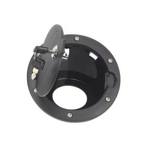 Bouchon de réservoir de carburant avec serrure pour Jeep JK 2007-2017 avec clé et conception verrouillable - Product Image 1