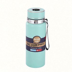 Modern 316 Stainless Steel Eco-Friendly Temperature Display Large Capacity Thermos Cup <b>Hot</b> Water Kettle Outdoor Sports Business - Product Image 1