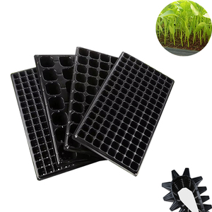 Bandejas de Plástico PET para Semilleros de 50 Celdas al por Mayor, Bandejas para Plantar Semillas, Bandejas para Germinar Plántulas - Product Image 1