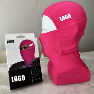 Passamontagna Rosa Personalizzabile per Sport Outdoor, Viaggi e Fitness, Maschera Integrale Antivento, Calore e Comfort, Maschera da Sci Unisex - Produttore - Product Image 2