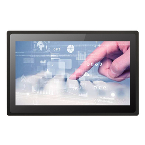 23.6 Inch Industrial Pc J1900 I3 I5 I7 Capacitive Touch Windows 11 Fanless High Res Wide Screen IP65 <strong>Embedded</strong> Desktop - Product Image 1