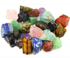 Caja de cristal de lujo de 12 Constelaciones, juego de piedras de cuarzo de 7 Chakras crudas y caídas para regalos Premium - Product Image 4