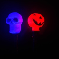 Nouveau Halloween enfants jouets Led spinner baguette fête allumer citrouille fantôme filature baguette