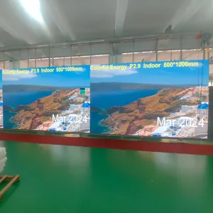 500x1000mm 500x500mm esterno impermeabile Giant Stage Background pannello Led P2.9 P3.9 P4.8 noleggio Led Video Wall Screen