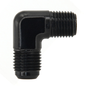 ユニバーサルアルミニウムAN6 6AN <span class=keywords><strong>AN</strong></span> -6 ~ 1/8 NPT 1/4 NPT90度オスオイルホースフィッティングアダプター - Product Image 4