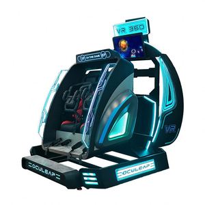 Capsule spatiale 9dvr, équipement d'amusement virtuel rotatif à 360 degrés, parc pour enfants, jeu VR à détection corporelle, plateforme tout-en-un - Product Image 5