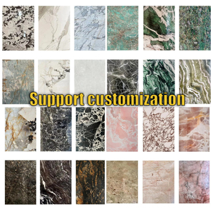 Tấm ốp tường PVC giả đá bóng cao cấp, họa tiết liên tục, tấm ốp tường tre than hoạt tính dùng trang trí nội thất biệt thự - Product Image 4