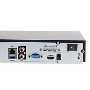 Stokta 16 kanal 1U 2 HDD 4K 16ch POE CCTV NVR ağ Video kaydedici NVR4216-4KS2/L